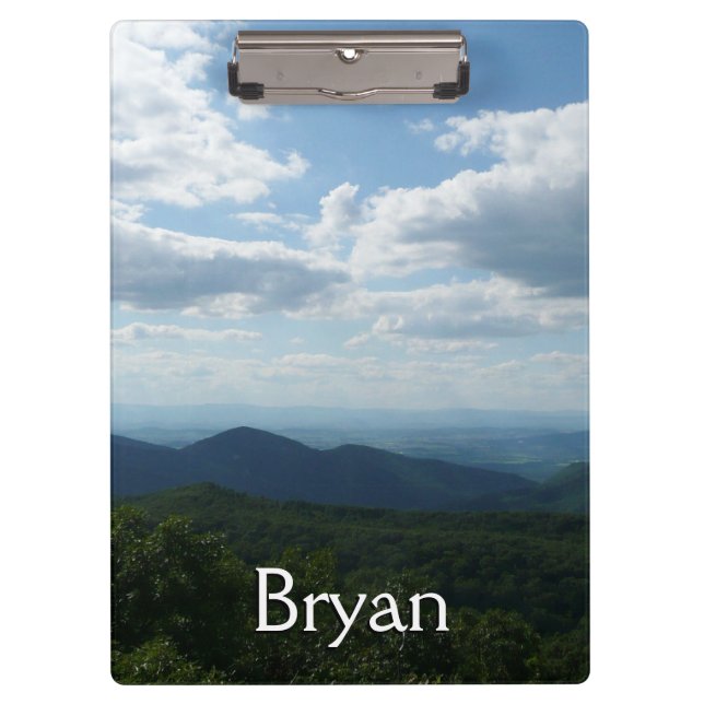 Appalachen II Shenandoah Klemmbrett (Vorderseite)