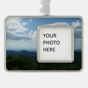 Appalachen II Shenandoah Rahmen-Ornament Silber