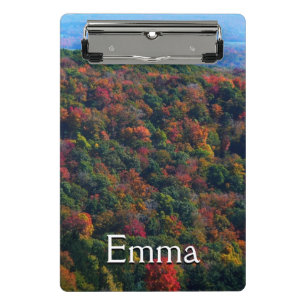 Appalachen im Herbst Mini Klemmbrett