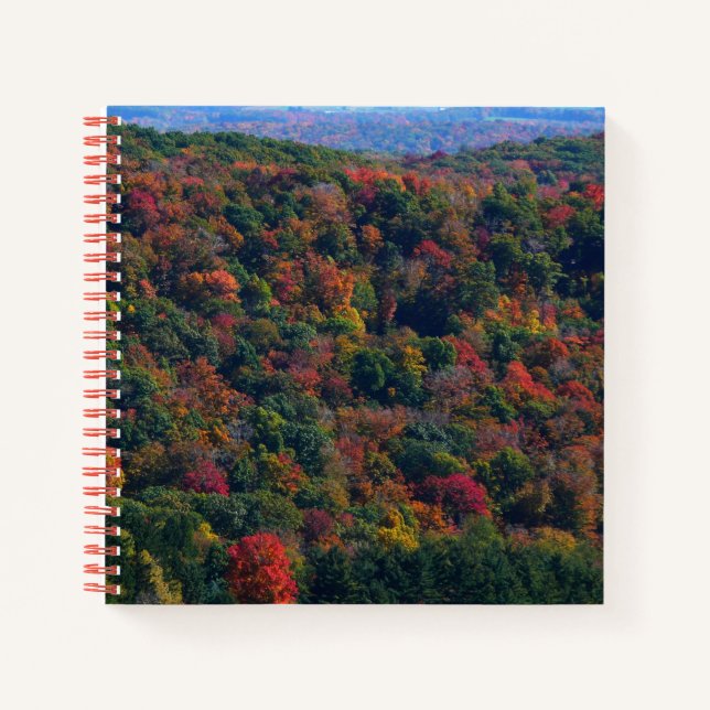 Appalachen im Herbst Notizbuch (Vorderseite)