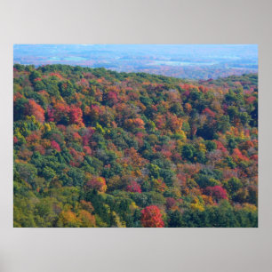 Appalachen im Herbst Poster