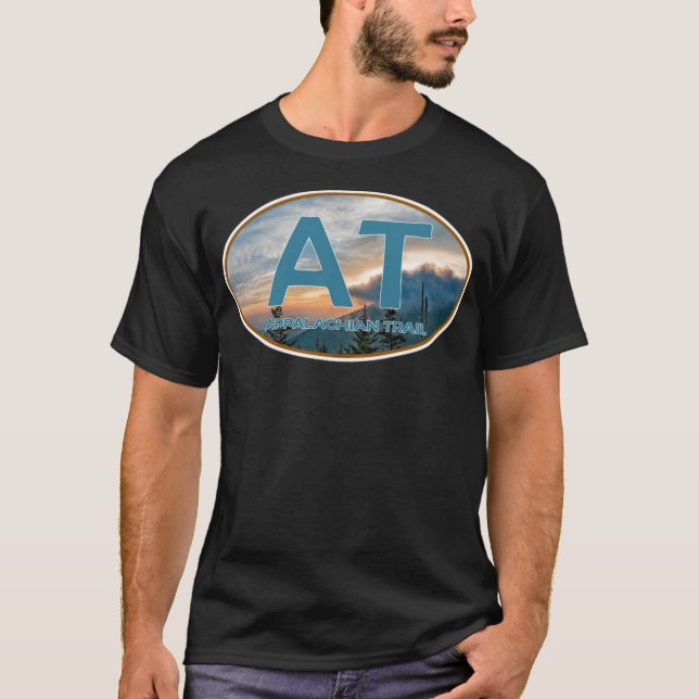 Appalachen Nationaler Landschaftlicher Pfad T-Shirt (Vorderseite)