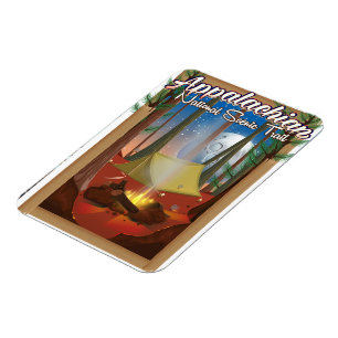 Appalachen-Nationaler Landschaftlicher Weg Magnet