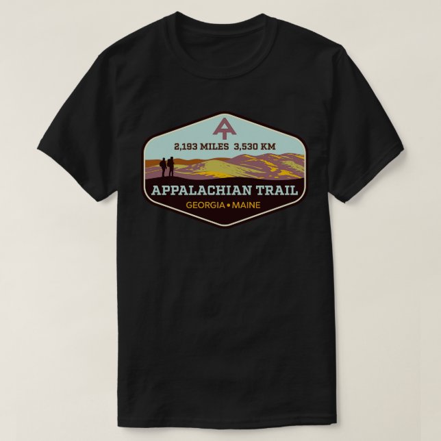 Appalachen-Pfad - Georgien - Mainstream Locarno T-Shirt (Design vorne)