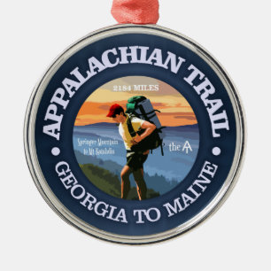 Appalachen-Pfad (Hiker C) Ornament Aus Metall