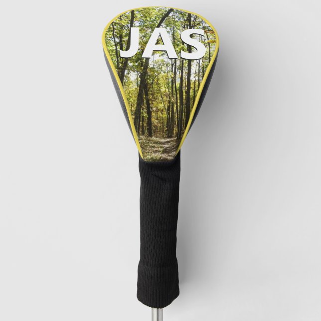 Appalachen-Pfad im Oktober in Shenandoah Golf Headcover (Vorderseite)