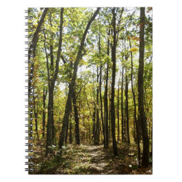 Appalachen-Pfad im Oktober in Shenandoah Notizblock