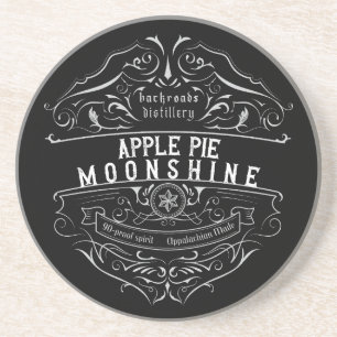 Appalachia Moonshine-Etikett Getränkeuntersetzer