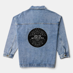 Appalachia Moonshine-Etikett Jeansjacke