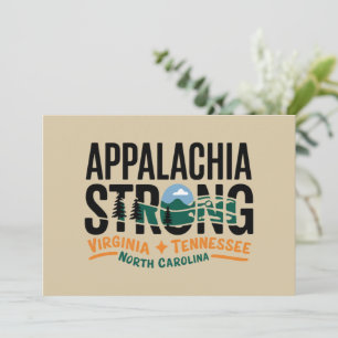 Appalachia Stark Gebirge Außenbereich Wandern NC Einladung
