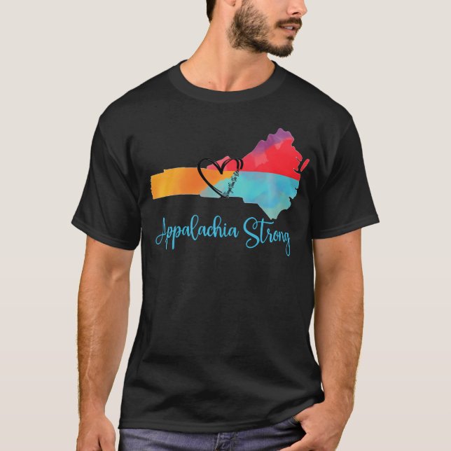 Appalachia Strong Nc Mountains T-Shirt (Vorderseite)