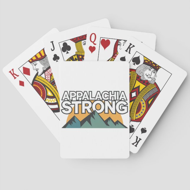 Appalachia Strong Spielkarten (Rückseite)