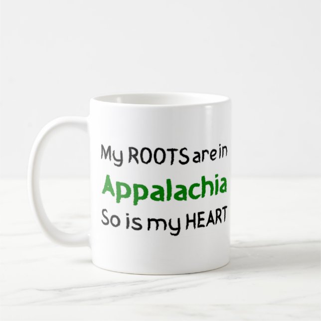 appalachia wurzelkaffee Tasse (Links)