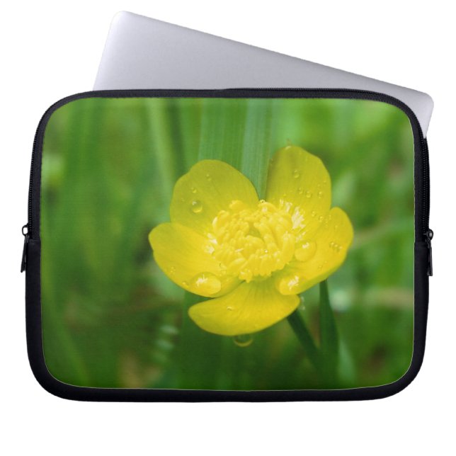 Appalachian Buttercup Laptop-Sieb Laptopschutzhülle (Vorderseite)