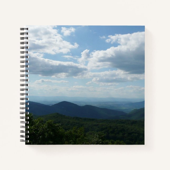 Appalachian Mountains II Shenandoah Notizbuch (Vorderseite)