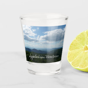 Appalachian Mountains II Shenandoah Schnapsglas
