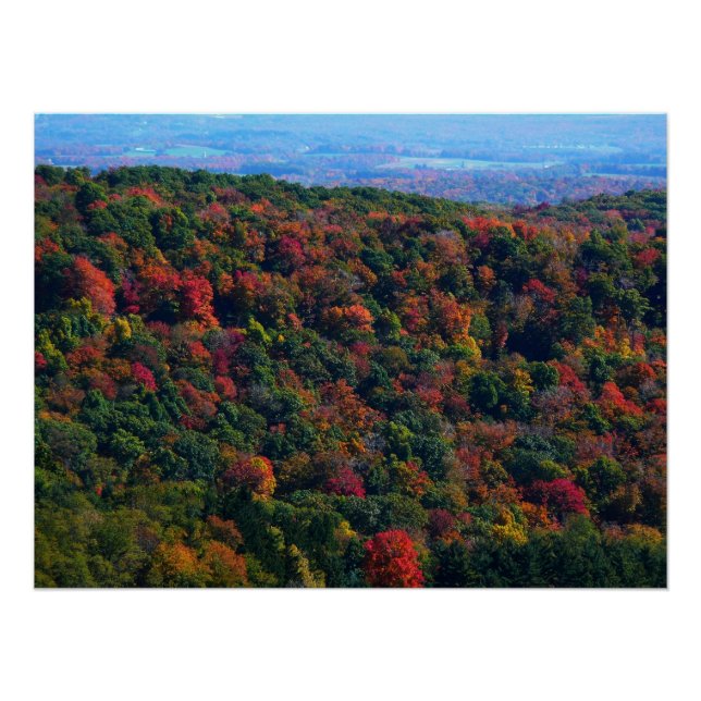Appalachian Mountains im Herbst Poster (Vorderseite)