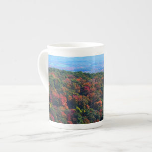 Appalachian Mountains im Herbst Prozellantasse