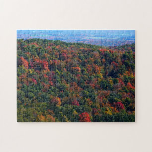 Appalachian Mountains im Herbst Puzzle