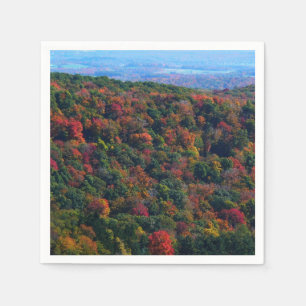 Appalachian Mountains im Herbst Serviette