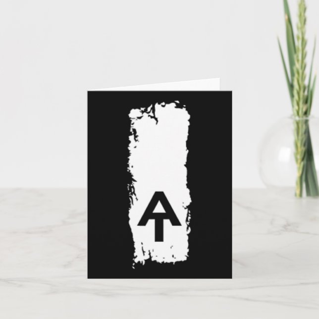 Appalachian Trail Blaze Pocket Patch Karte (Vorderseite)