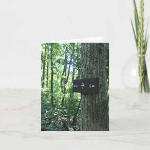 Appalachian Trail Card Karte