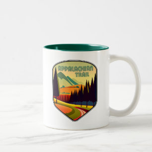 Appalachian Trail Colors Zweifarbige Tasse