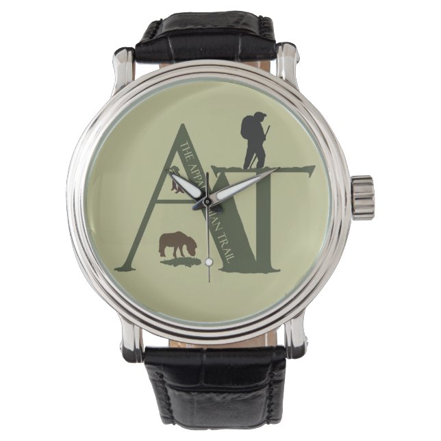 Appalachian Trail Hiker Watch with Wild Pony Armbanduhr (Vorderseite)