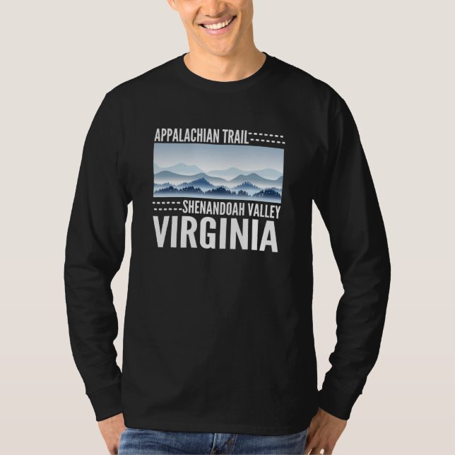 Appalachian Trail Hikers Hiking at Shenandoah's Va T-Shirt (Vorderseite)