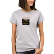 Appalachian Trail Holzschnitt weiblich anpassbares