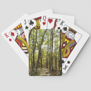 Appalachian Trail im Oktober im Shenandoah Spielkarten
