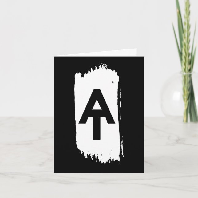 Appalachian Trail Karte (Vorderseite)