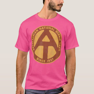 Appalachian Trail Marker Retro National Landschaft T-Shirt