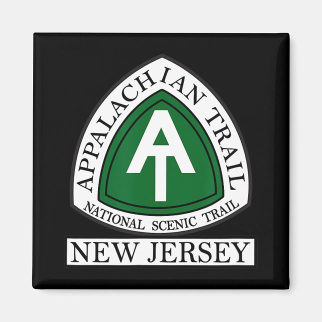 Appalachian Trail New Jersey Nj  Magnet (Vorne)