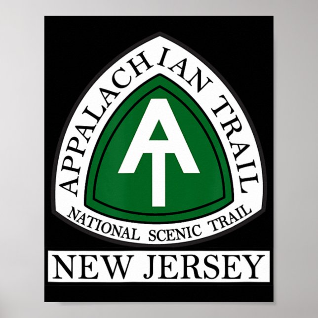 Appalachian Trail New Jersey Nj  Poster (Vorne)