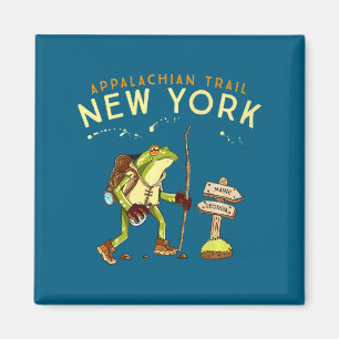 Appalachian Trail New York Wandern Frosch _1 Magnet