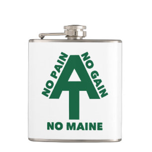 Appalachian Trail No Pain No Gain No Maine Flachmann