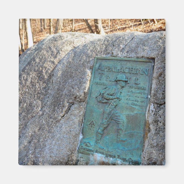 Appalachian Trail Plaque Unicoi Gap GA Magnet (Vorne)