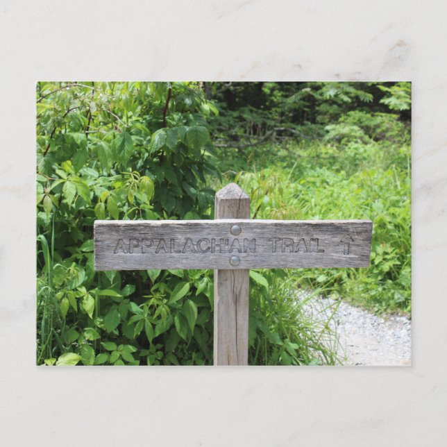 Appalachian Trail Postkarte (Vorderseite)
