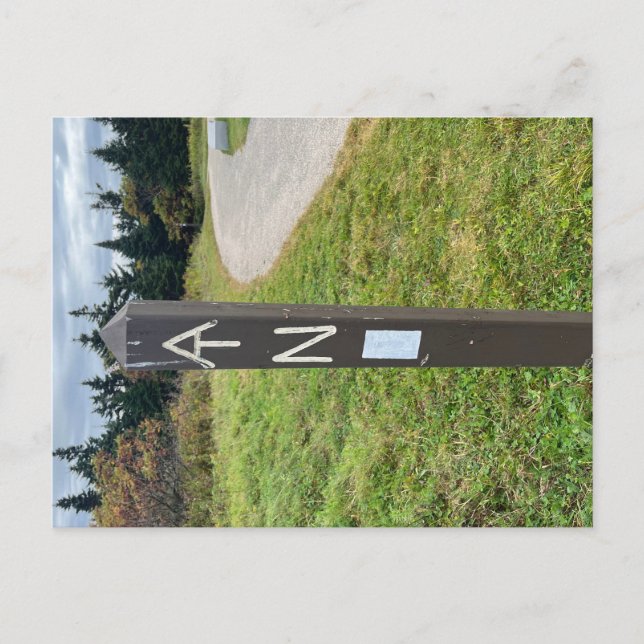 Appalachian Trail Postkarte (Vorderseite)