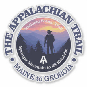 Appalachian Trail (rd2) Aufkleber
