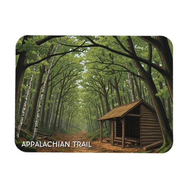 Appalachian Trail Reise Magnet (Horizontal)