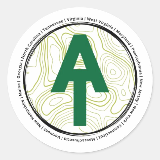 Appalachian Trail Sticker (Vorderseite)