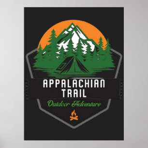 Appalachian Trail Summer Edition Poster