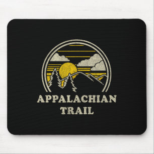 Appalachian Trail T-Shirt Vintage Wandern Berge Mousepad