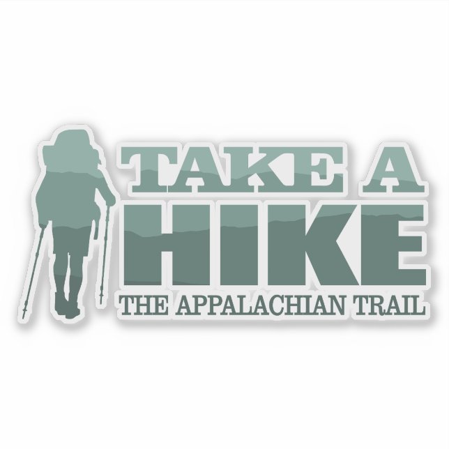 Appalachian Trail (TAH2) Aufkleber (Vorderseite)
