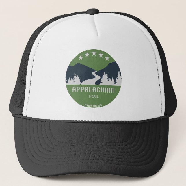 Appalachian Trail Truckerkappe (Vorderseite)