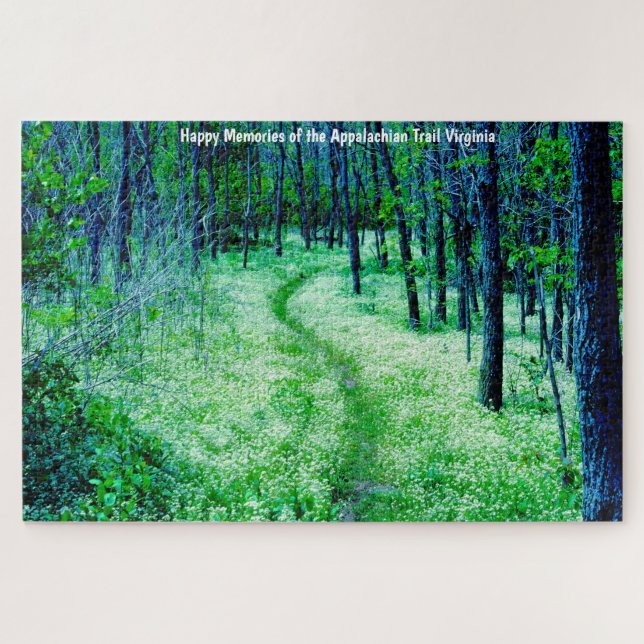 Appalachian Trail Virginia. Jigsaw Puzzle (Horizontal)
