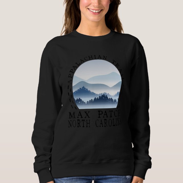 Appalachian-Trail-Wanderer beim Wandern am Maxpatc Sweatshirt (Vorderseite)