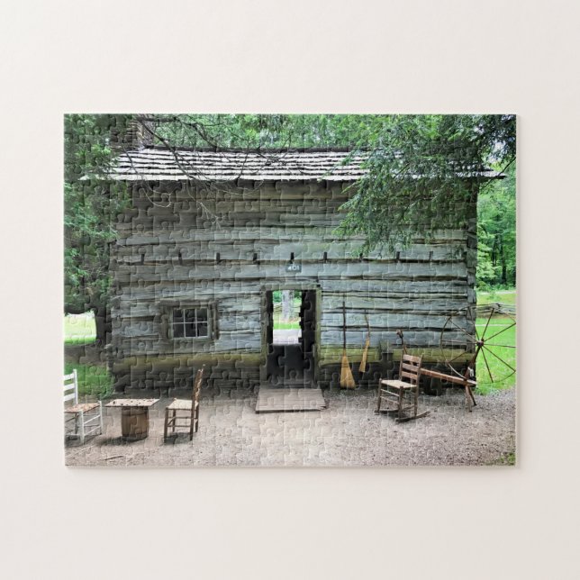 Appalachian Zuhause in Mabry Mill, Virginia Puzzle (Horizontal)